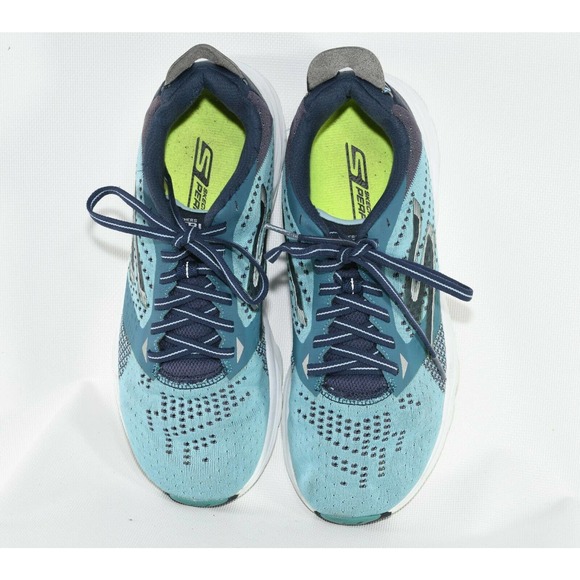 Skechers Women's Go Run Ride 6- Teal Blue Running Shoes- 14117 (Size US 7.5) - Picture 5 of 8